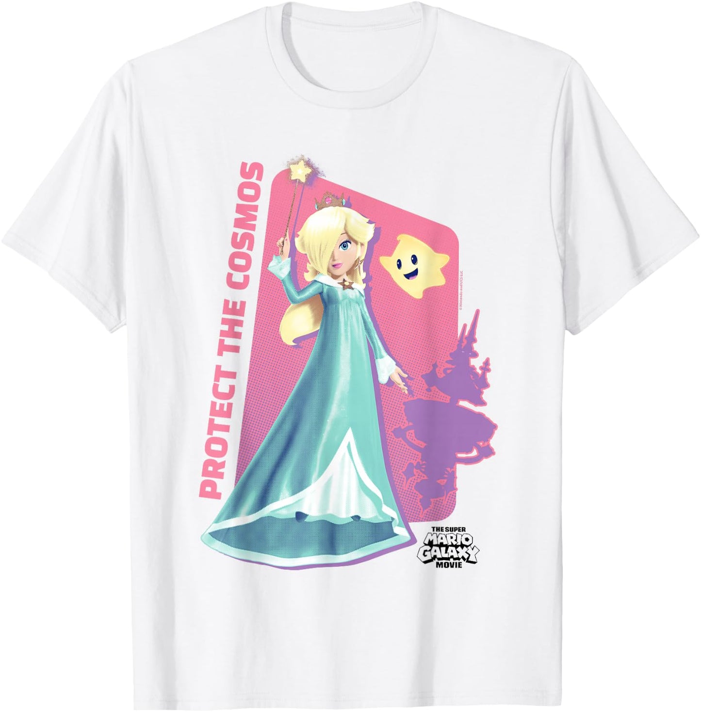 The Super Mario Galaxy Movie Rosalina Cosmos Wand T-Shirt - T-Shirt | White