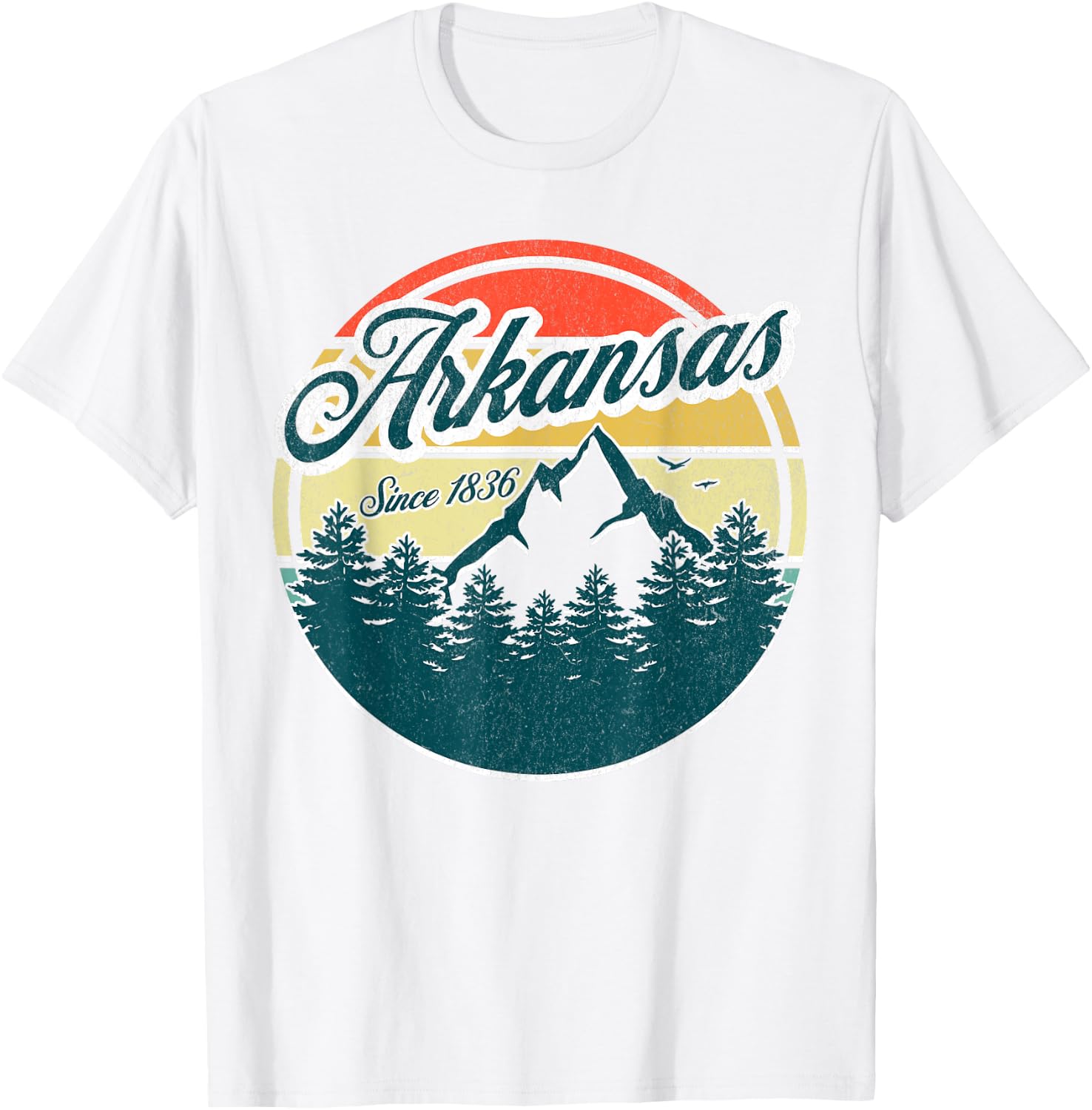 Arkansas T-Shirt - T-Shirt | White