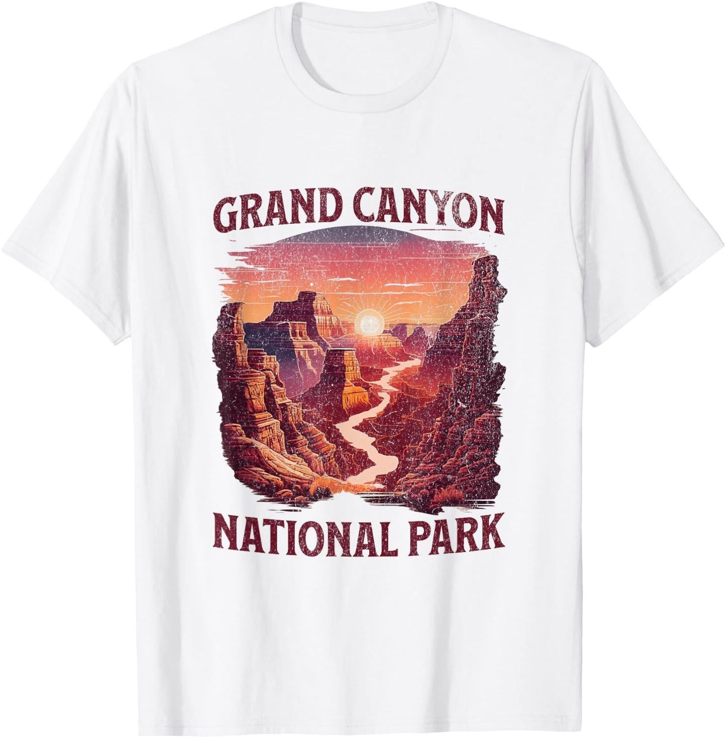 Grand Canyon National Park T-Shirt - T-Shirt | White