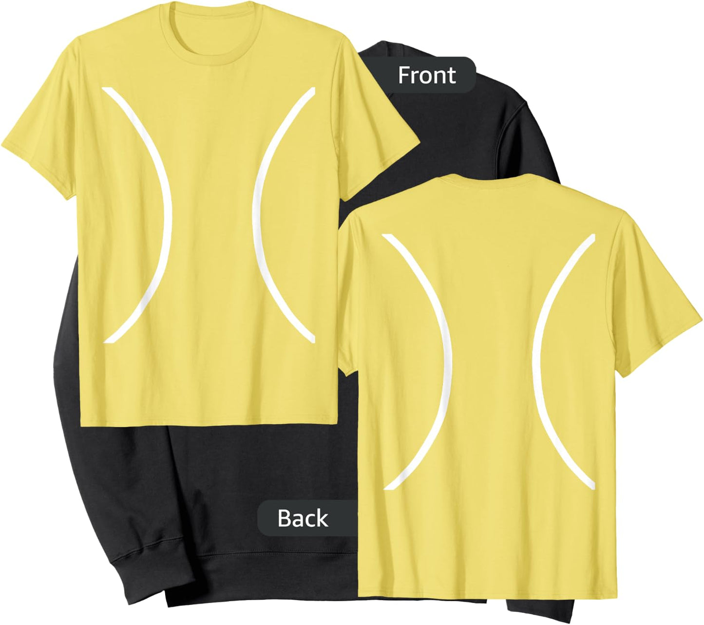 Tennis Ball Lines Halloween Costume Funny Sport Playing Sweatshirt - Sweatshirt | Black