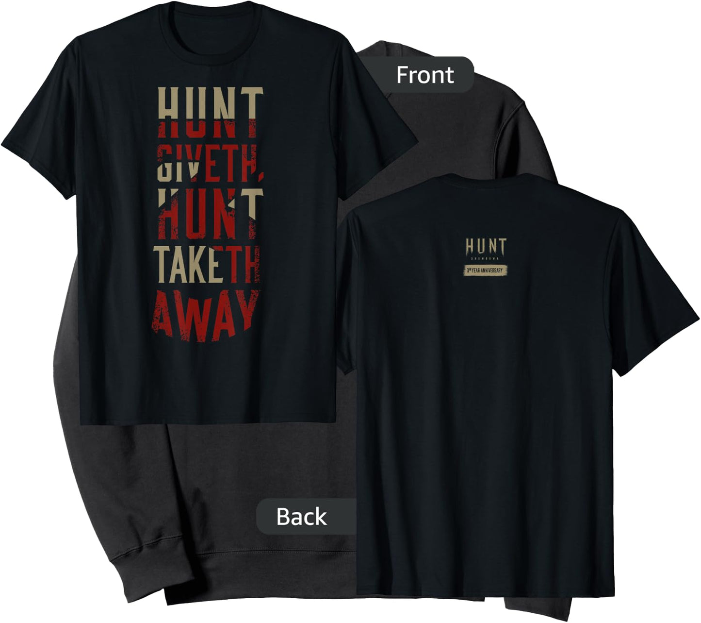Hunt: Showdown Hunt Giveth Hunt Taketh Away Dark Edition Sweatshirt - Sweatshirt | Black