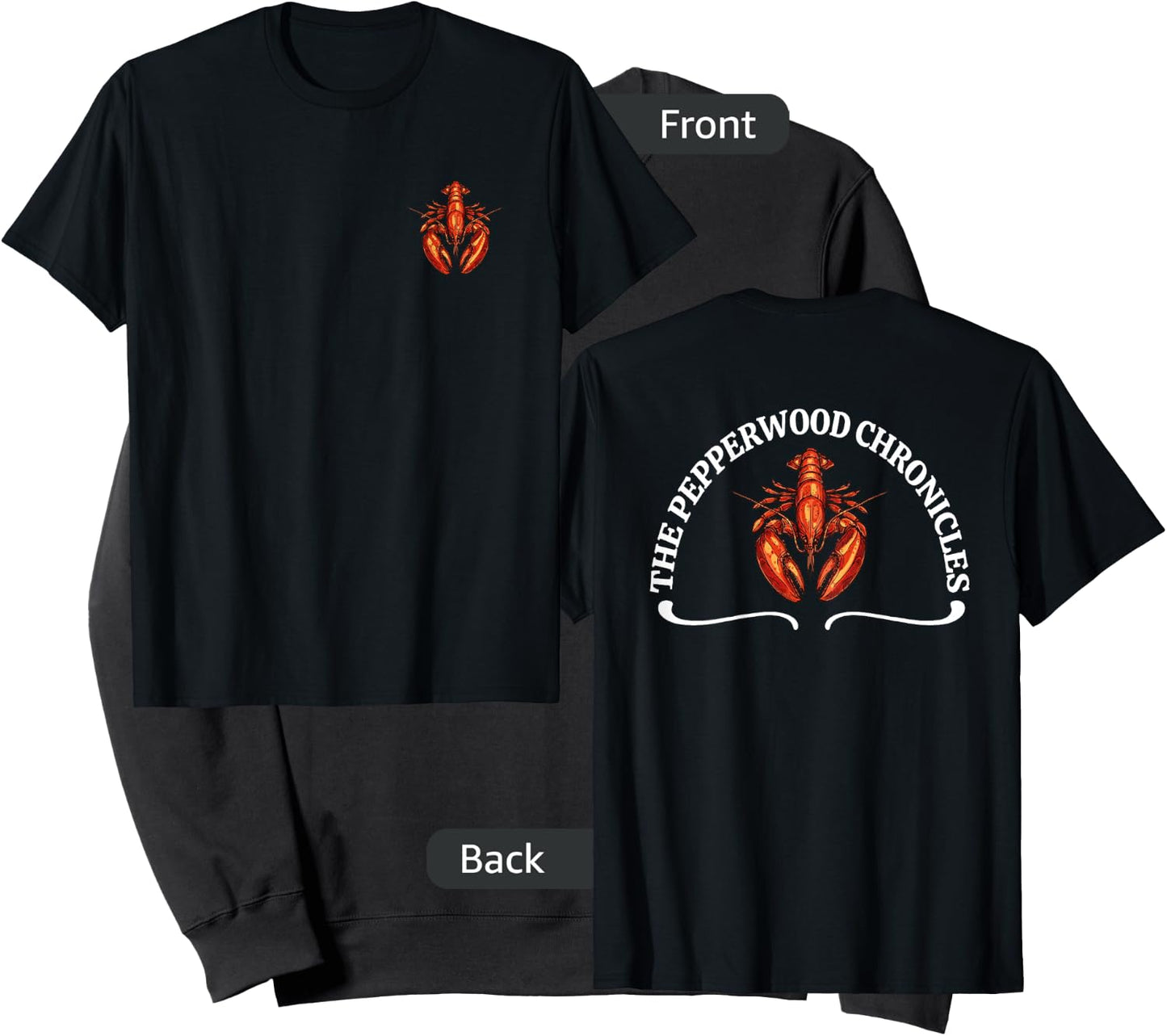 The Pepperwood Chronicles, Meme Funny - Front and Back Sweatshirt - Sweatshirt | Black