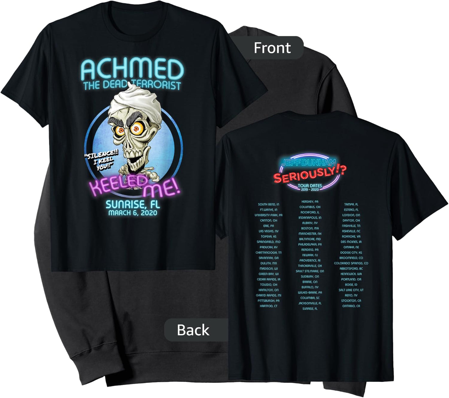 Achmed The Dead Terrorist Sunrise, FL Sweatshirt - Sweatshirt | Black