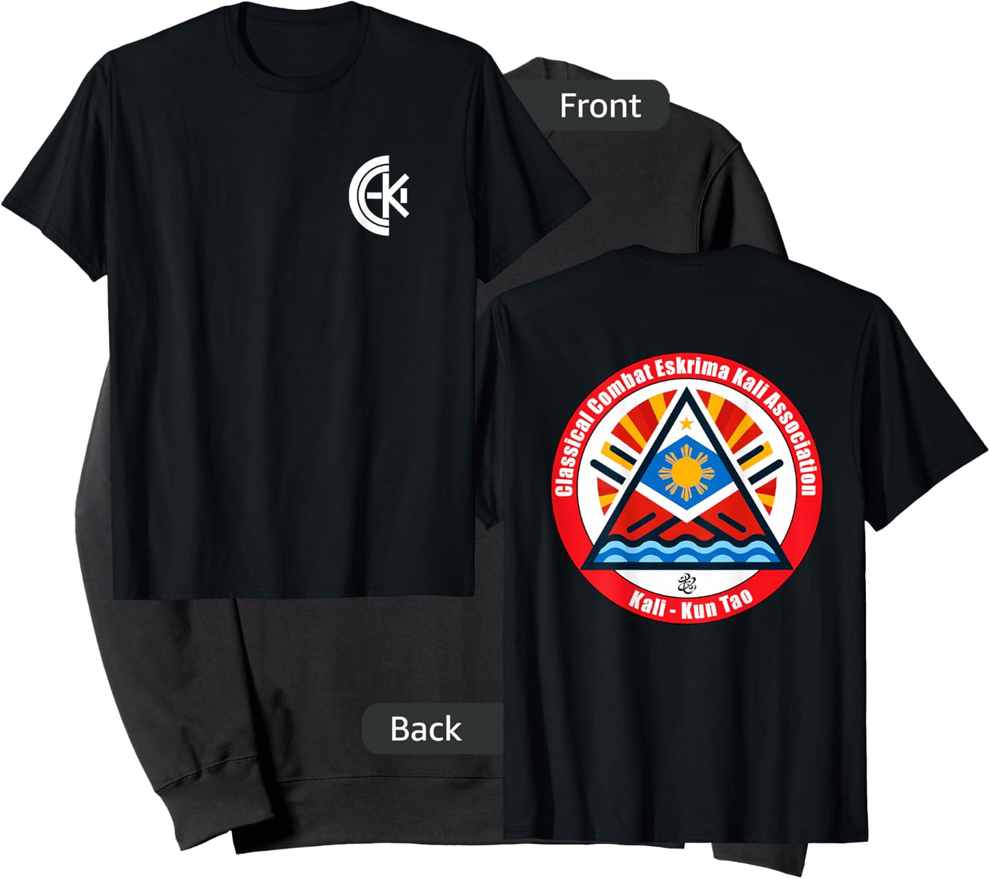 Classical Combat Eskrima Kali Association Sweatshirt - Sweatshirt | Black