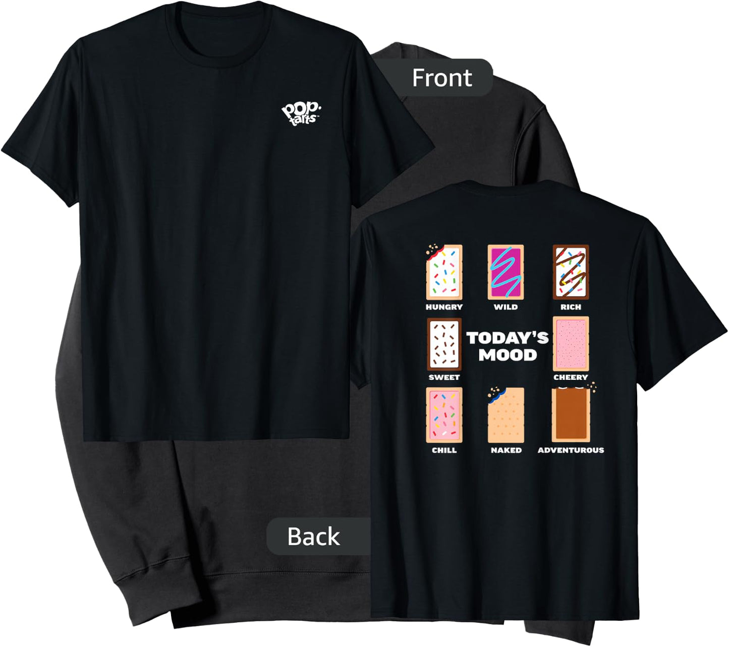 Pop Tarts Today's Mood Sweatshirt - Sweatshirt | Black
