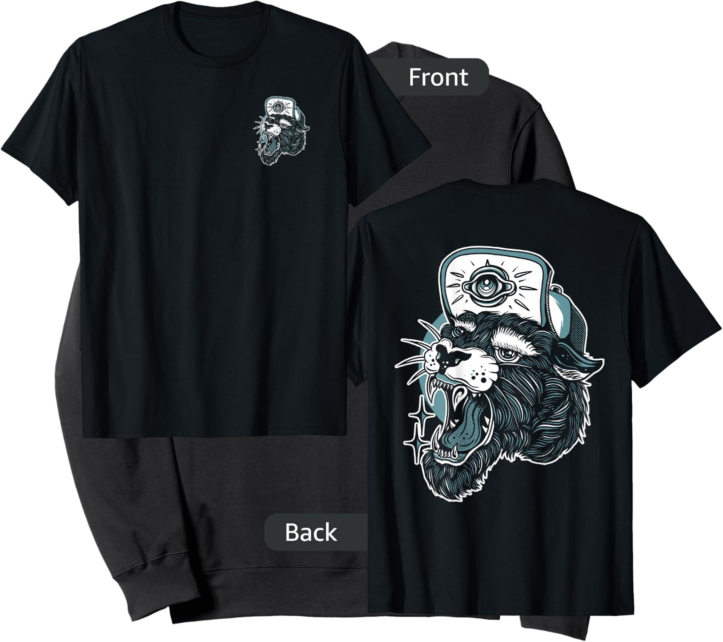 Edgy Panther American Traditional Tattoo Flash Ink Addict Sweatshirt - Sweatshirt | Black