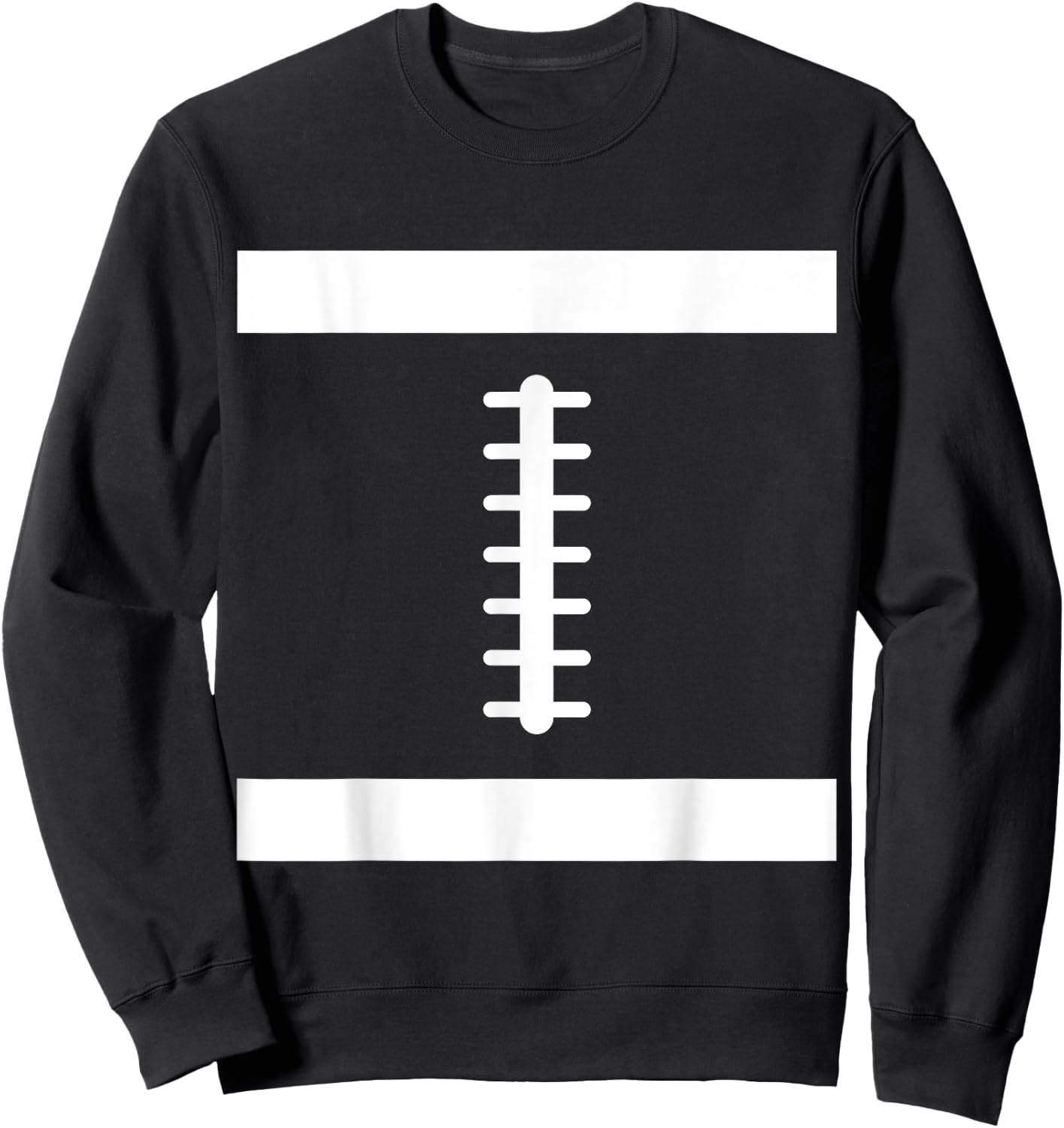 Football Halloween Costume American Football Fan Sports Sweatshirt - Sweatshirt | Black