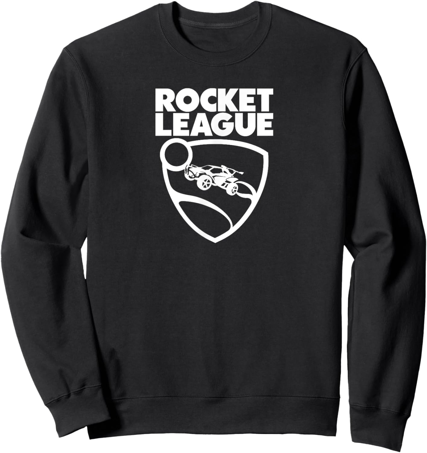 Rocket League Text with Logo , black Sweatshirt - Sweatshirt | Black