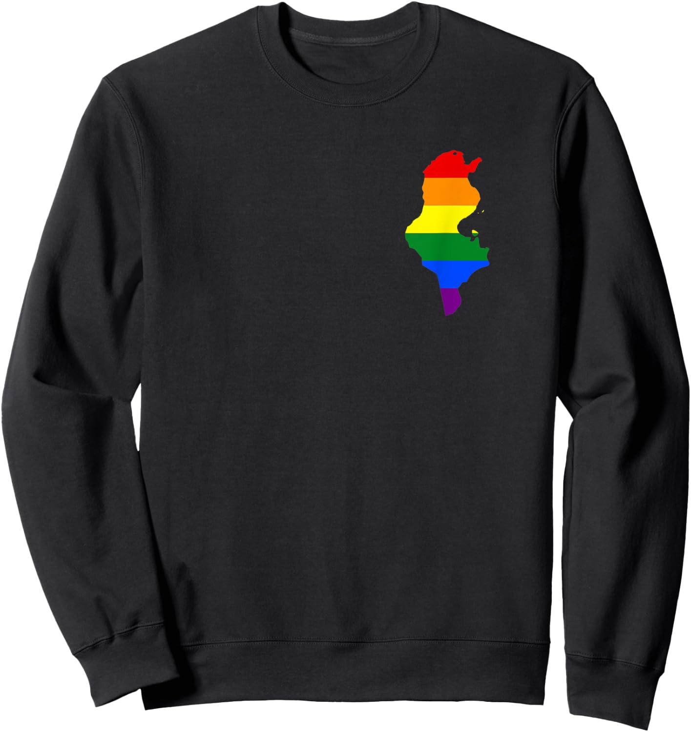 Tunesien LGBT Deko Nordafrika Tunis Pride Gay Herren Gender Sweatshirt - Sweatshirt | Black