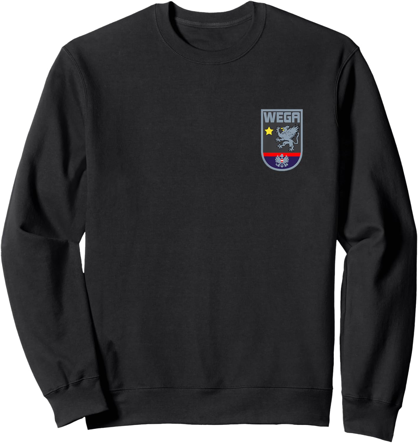 Wien SWAT Polizei WEGA Österreichische Spezialwaffe Sweatshirt - Sweatshirt | Black