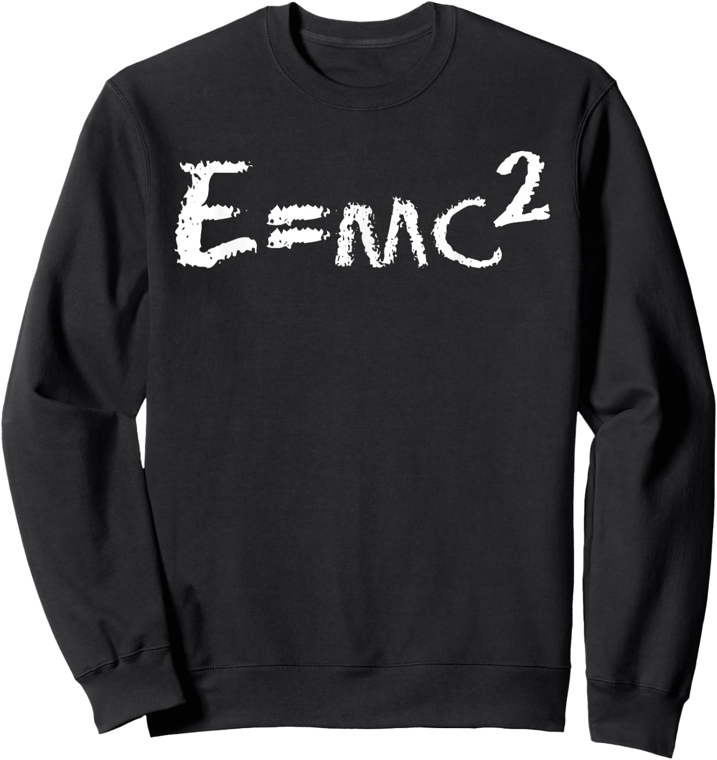 Fun E=mc2 equation - Physics - Relativity Sweatshirt - Sweatshirt | Black