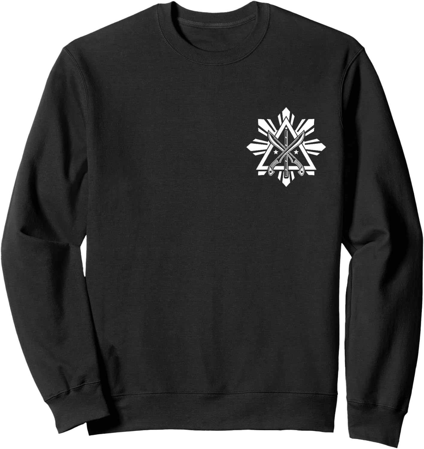 Kali eskrima arnis filipino martial arts eskrimador Sweatshirt - Sweatshirt | Black