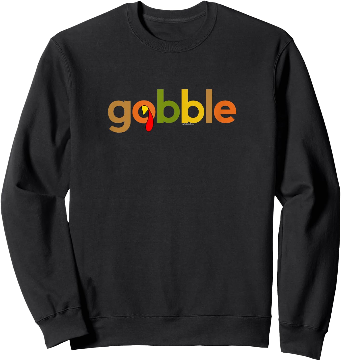 Thanksgiving Women | Gobble Turkey Day Thanks Fall Sweatshirt - Sweatshirt | Black