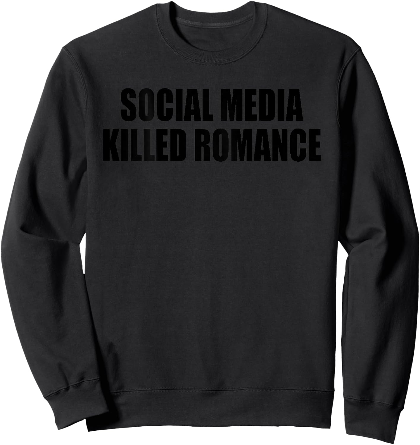 white, S Sweatshirt - Sweatshirt | Black