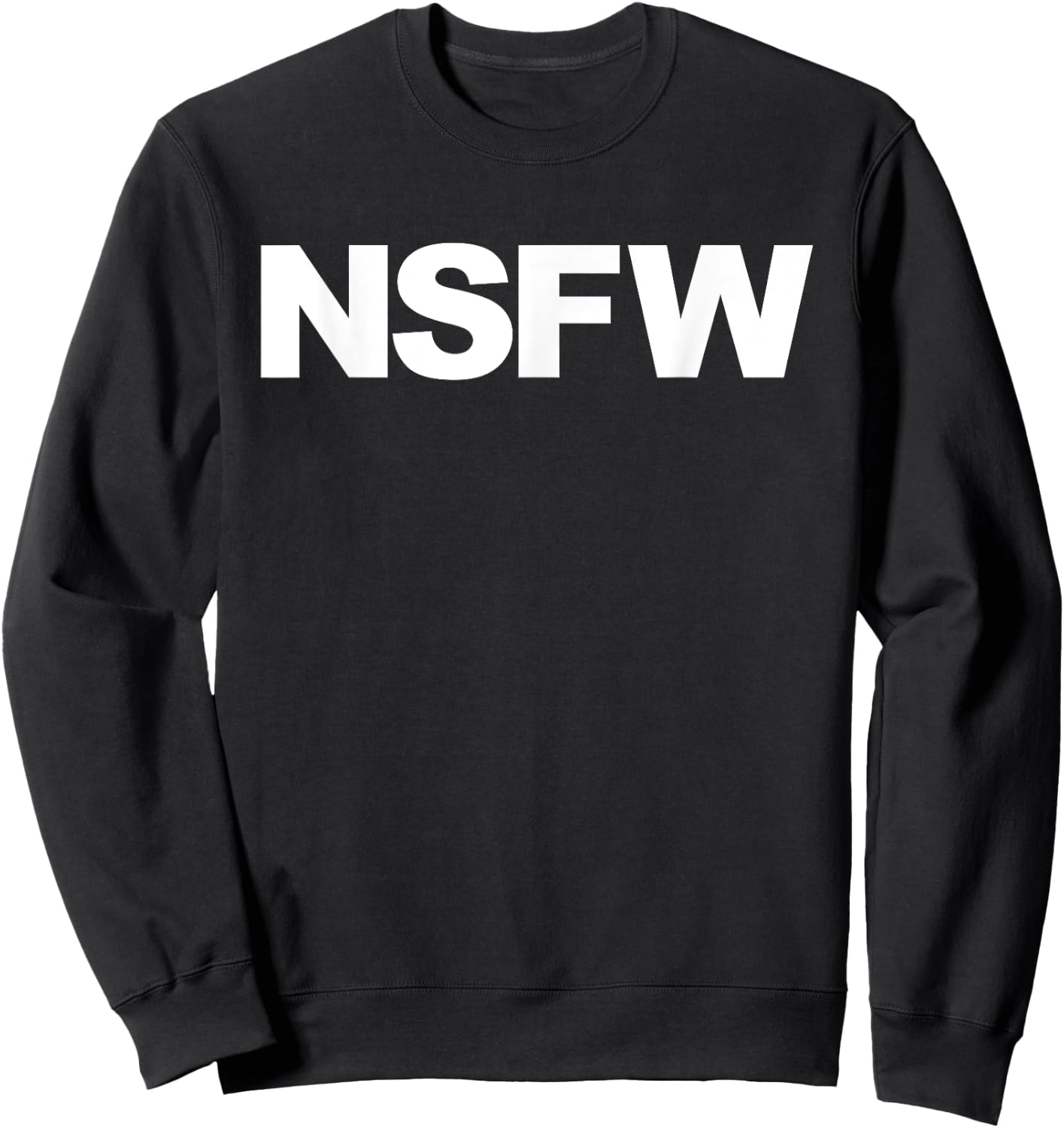 Nsfw Sweatshirt - Sweatshirt | Black