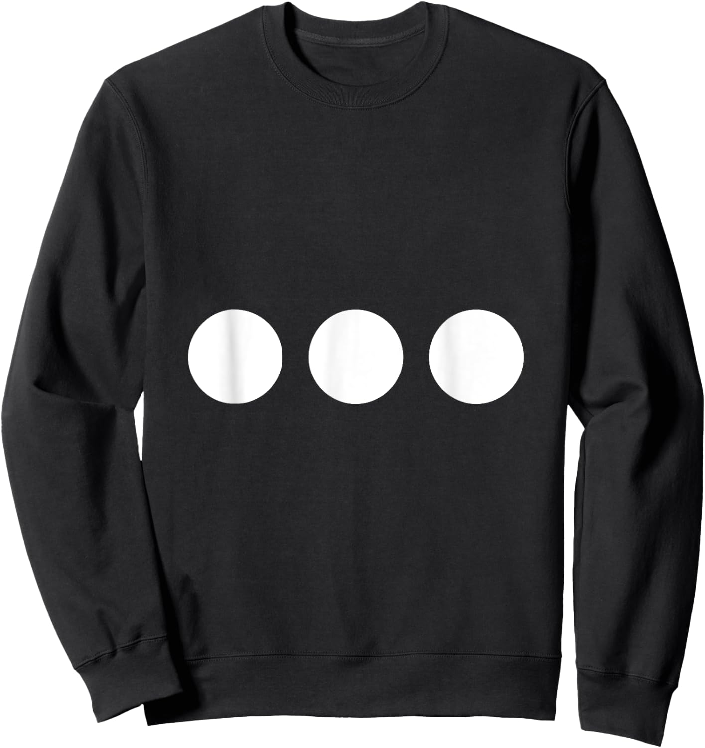 Alphabet Punctuation ... Ellipsis Sweatshirt - Sweatshirt | Black