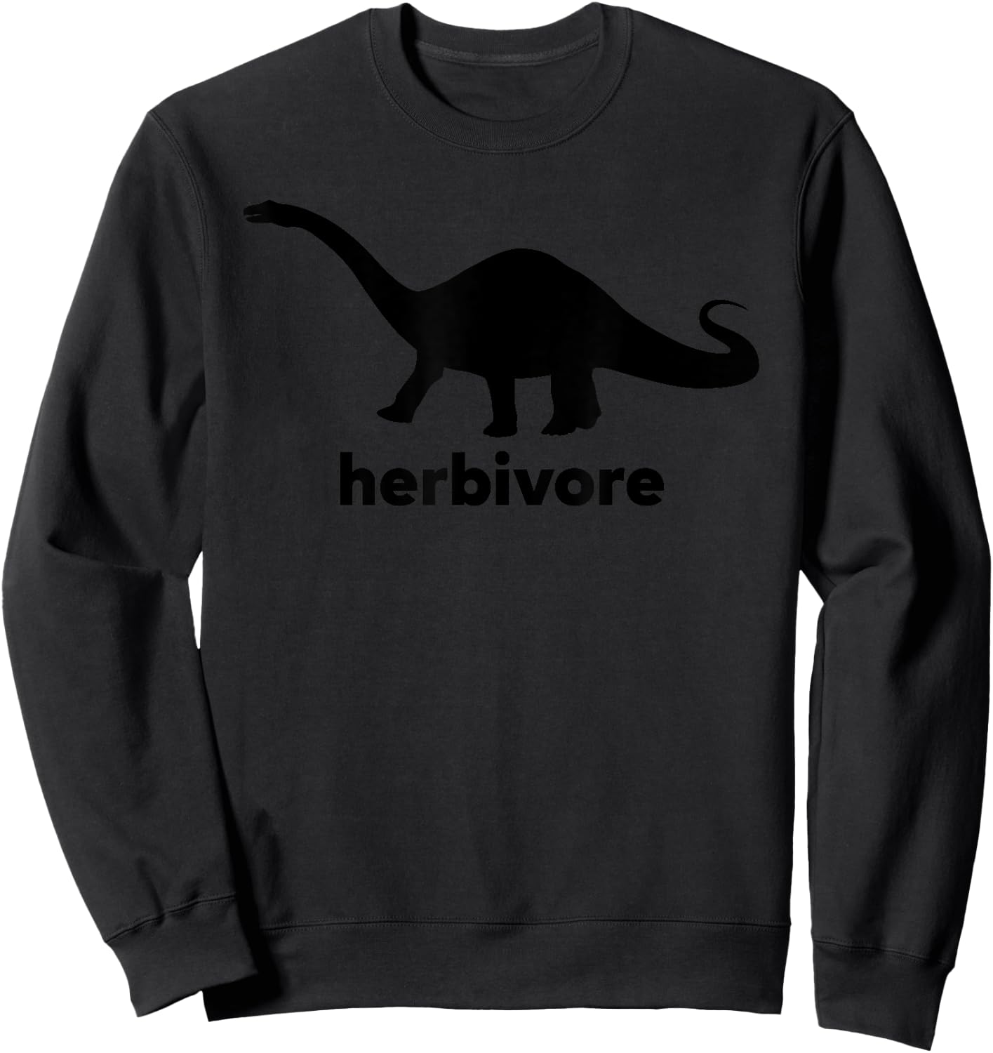 Herbivore – Vegetarisches Geschenk, Tierliebhaber, vegan, tierversuchsfrei Sweatshirt - Sweatshirt | Black