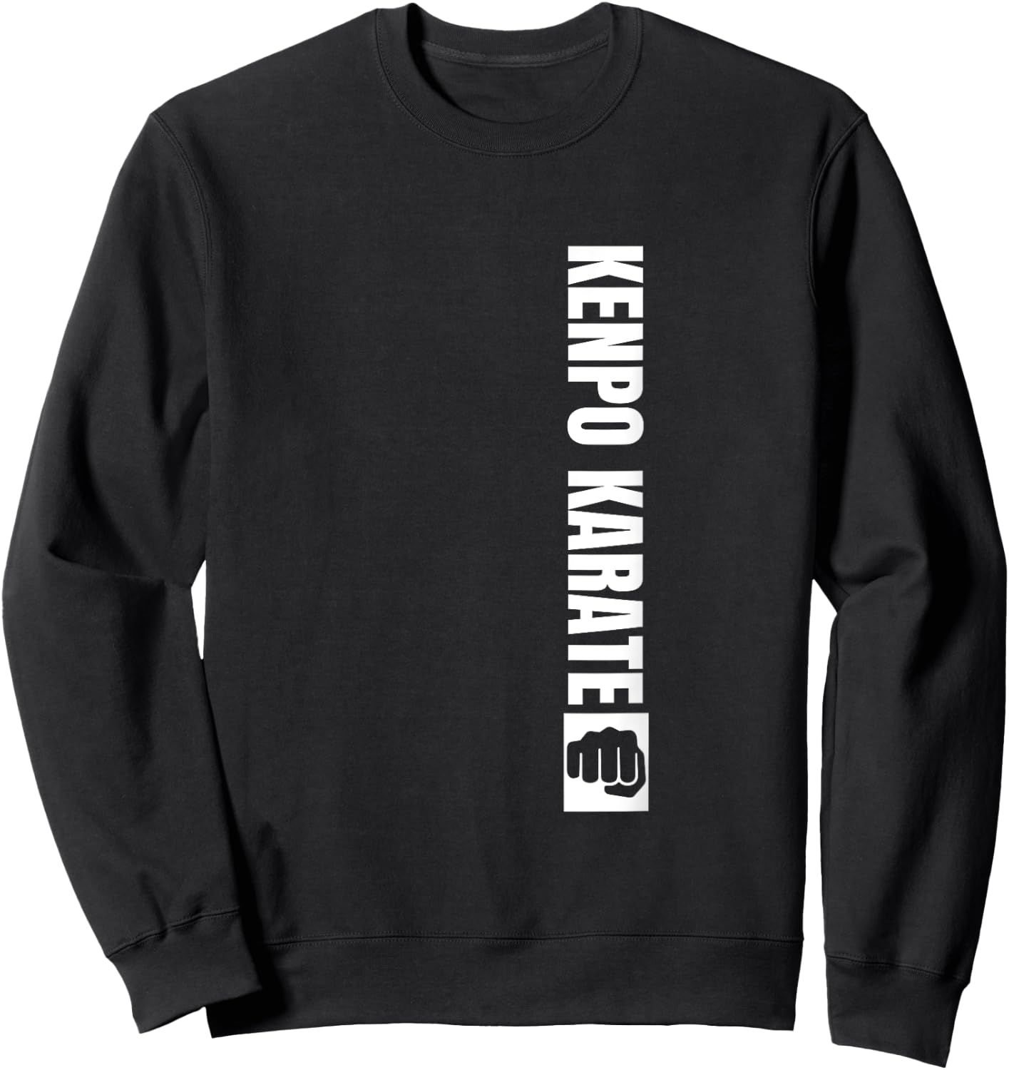 Kenpo Karate Coach Vintage Distressed American Kenpo Sweatshirt - Sweatshirt | Black