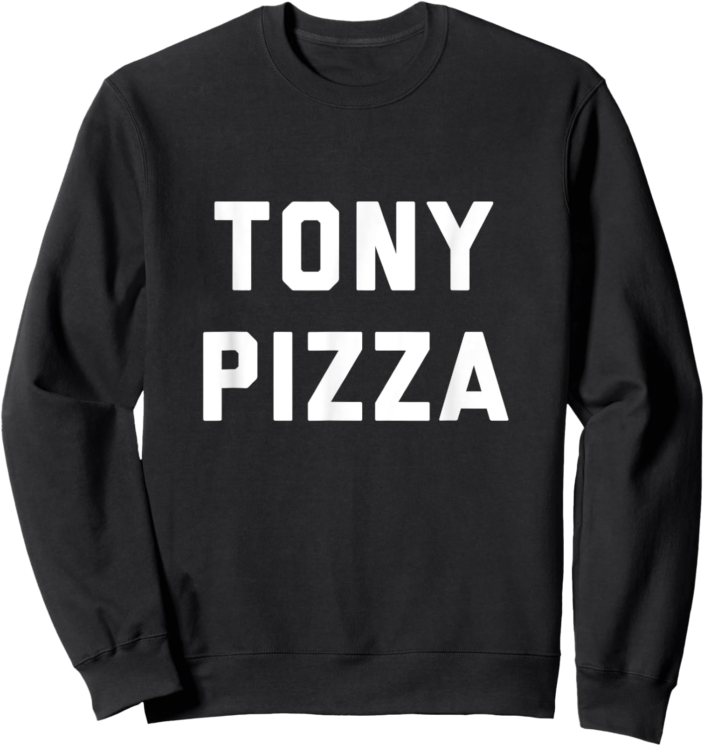 Tony Pizza Sweatshirt - Sweatshirt | Black
