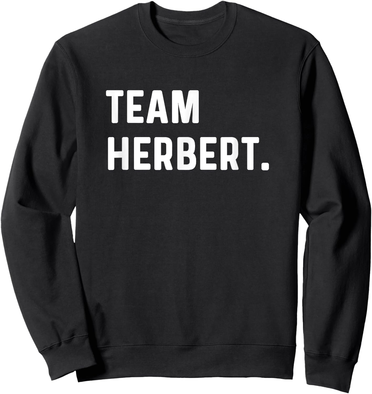 Mannschaft Herbert Sweatshirt - Sweatshirt | Black