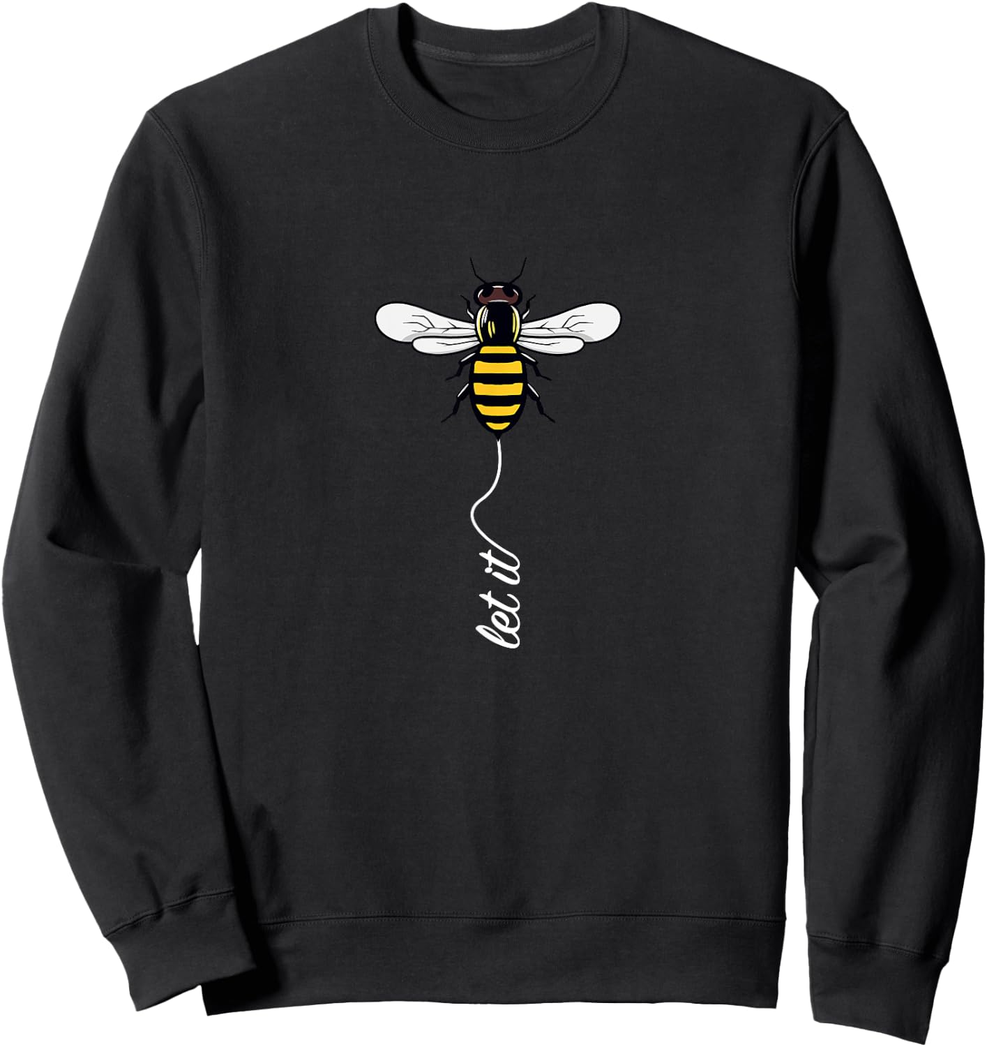 Bee Beekeeper Honeycomb Save Bees Honey Dealer Bee Motif Sweatshirt - Sweatshirt | Black