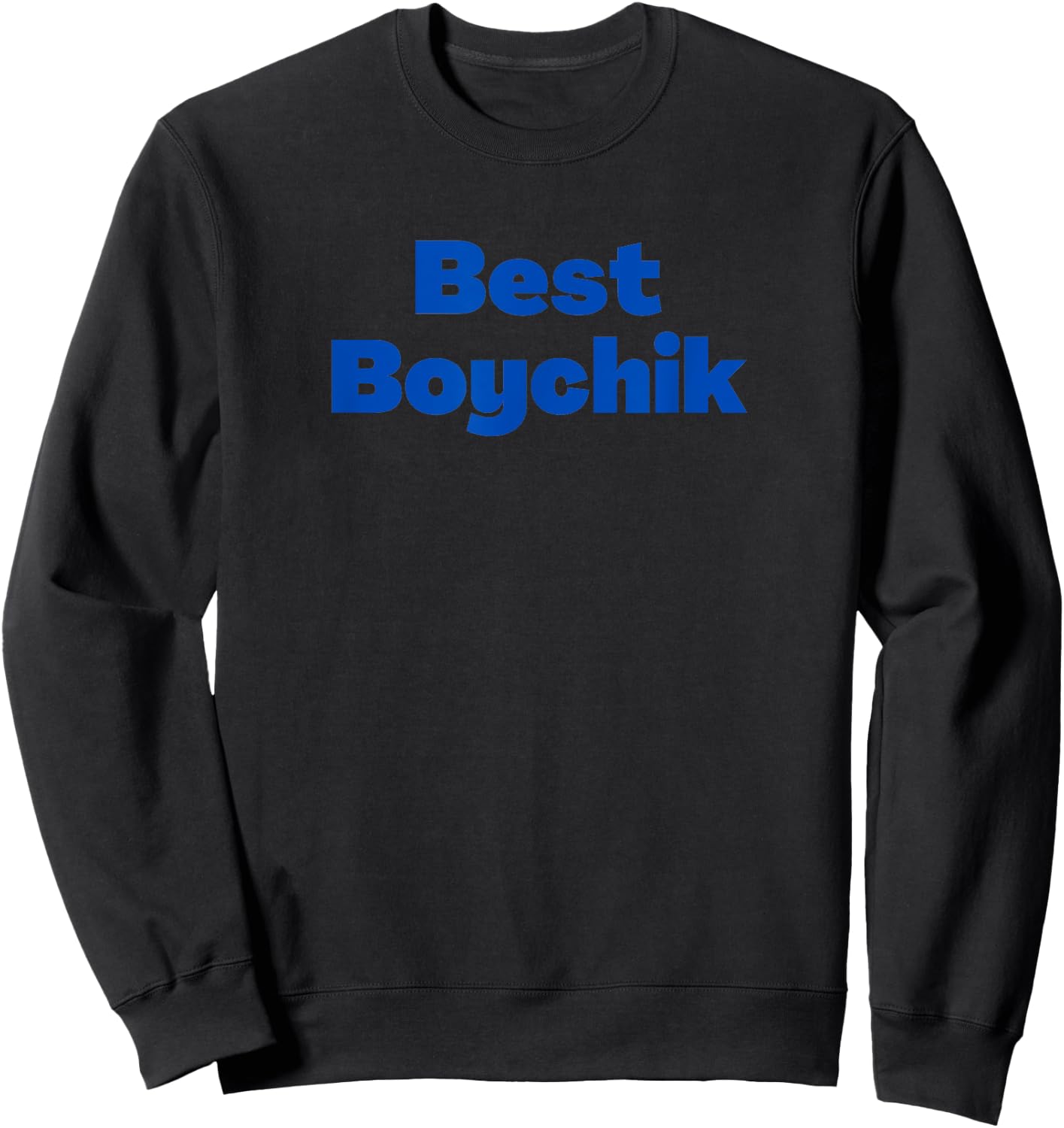 Yiddish Best Boychik Sweatshirt - Sweatshirt | Black