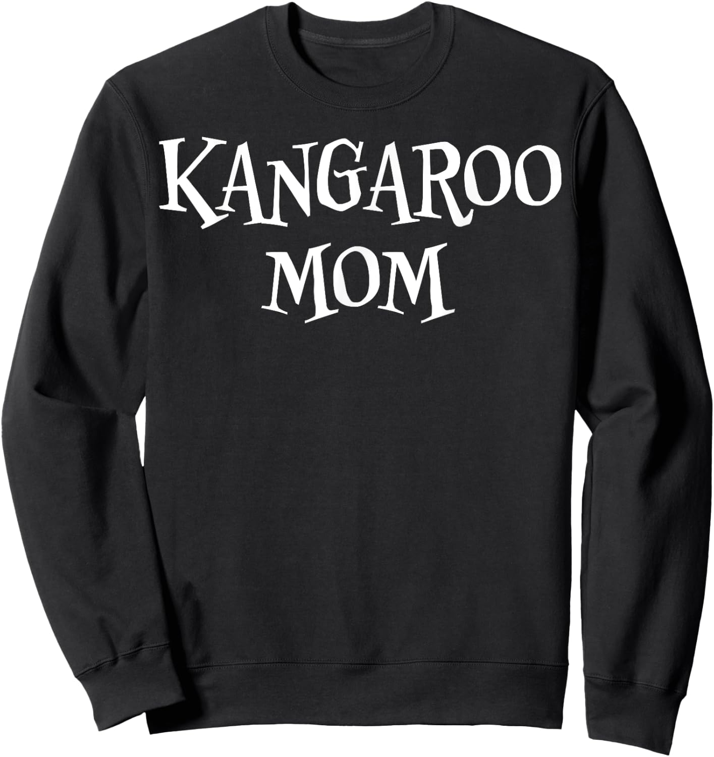 Kangaroo Mom Funny Cute Halloween Kangaroo Lover Scary Sweatshirt - Sweatshirt | Black