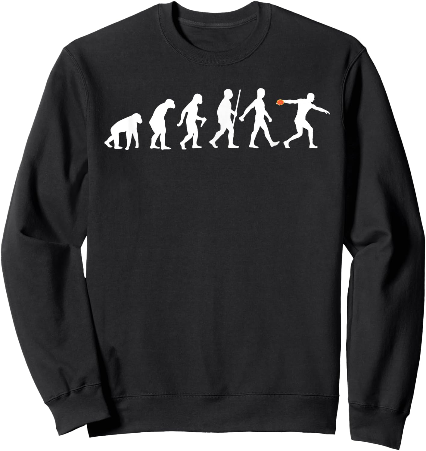 Funny Discuss Throwing Design Track And Field Discuss Throw Sweatshirt - Sweatshirt | Black