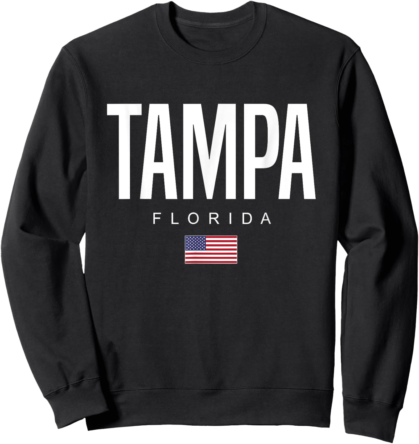 Tampa Florida FL Sweatshirt - Sweatshirt | Black