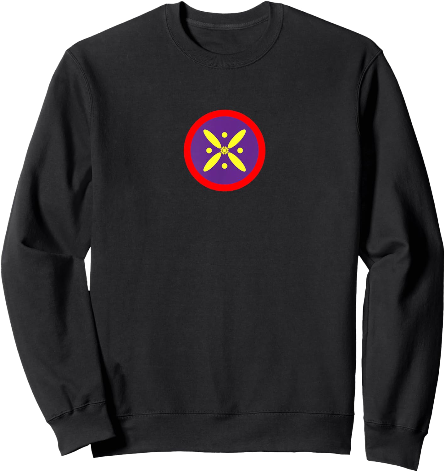 Derafsh Kaviani, Lotusblume, iranische Geschichte, Flagge, Abzeichen Sweatshirt - Sweatshirt | Black
