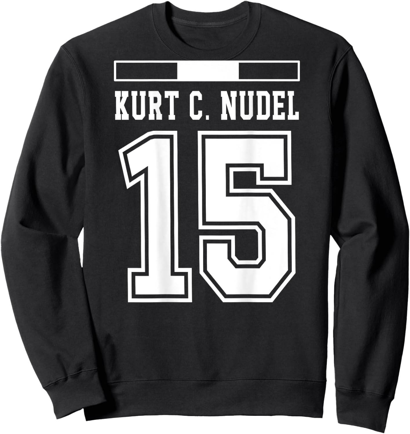 Österreich Trikot Lustige Namen Kurt C. Nudel Sweatshirt - Sweatshirt | Black