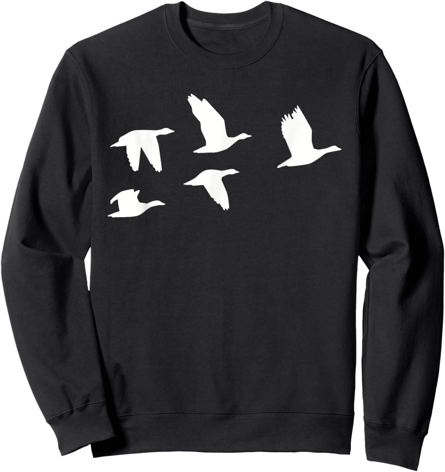 Flying geese Sweatshirt - Sweatshirt | Black