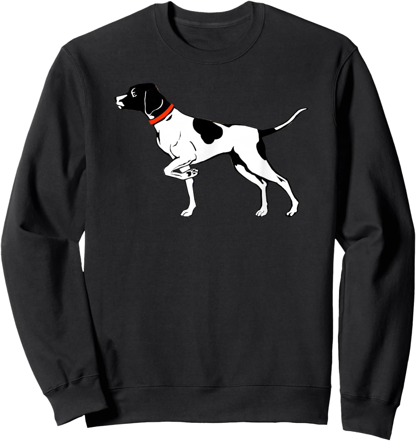 Pointer Dog Shirt English Pointer Pointing Bird Dog Women Girls Kids Sweatshirt - Sweatshirt | Black