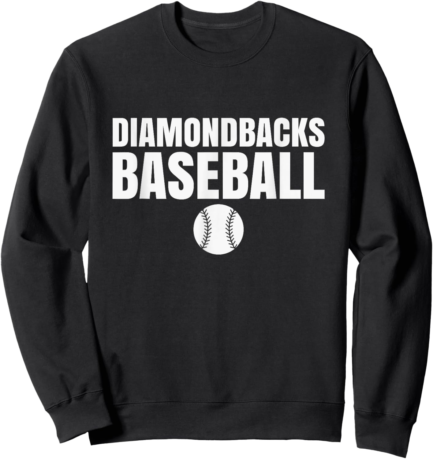 Baseball Sweatshirt - Sweatshirt | Black