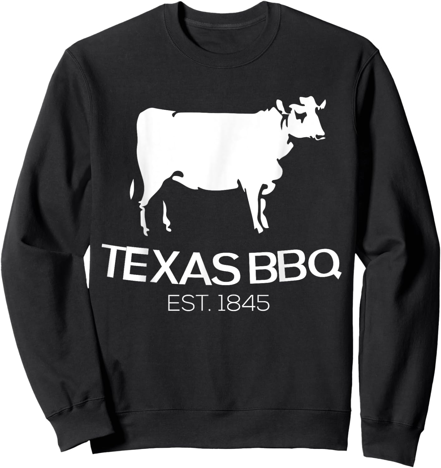 BBQ Texas Style Sweatshirt - Sweatshirt | Black