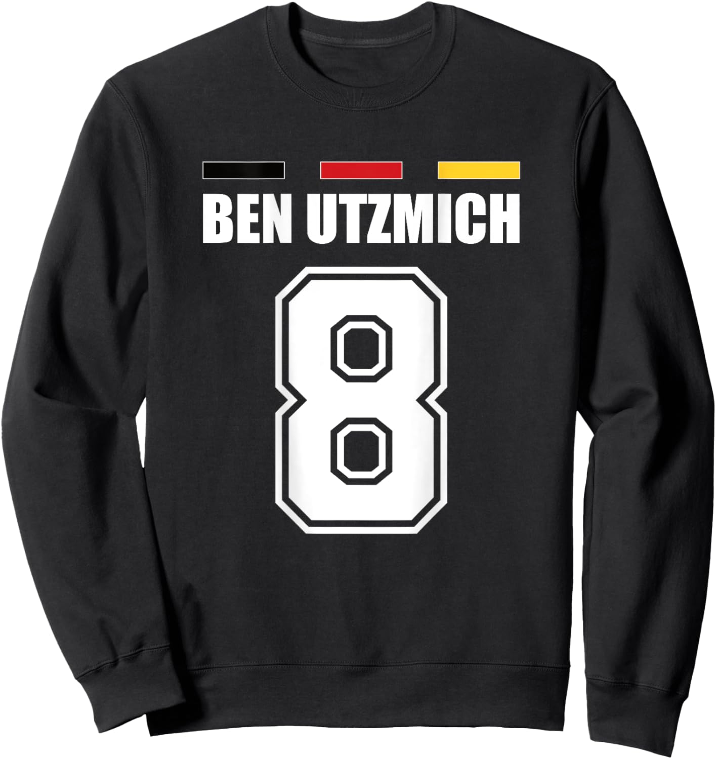Lustige Namen Deutschland Trikot für Mallorca und die Party Sweatshirt - Sweatshirt | Black