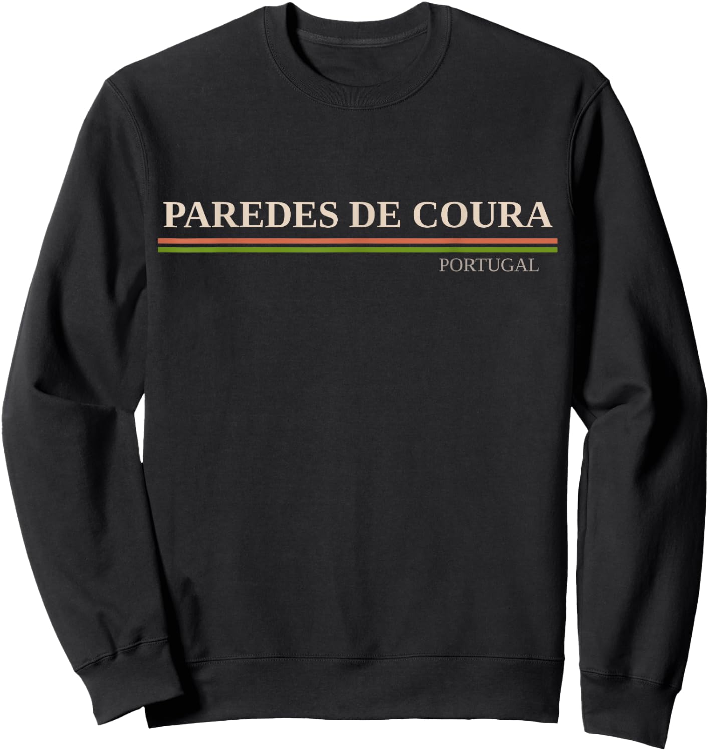 Paredes de Coura, Portugal Sweatshirt - Sweatshirt | Black