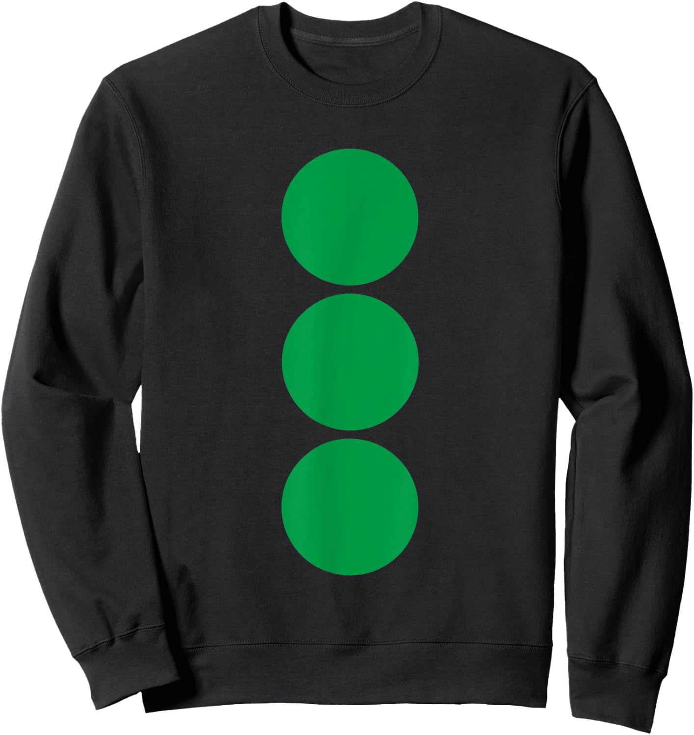 Twister Game Green Matching Group Costume Sweatshirt - Sweatshirt | Black