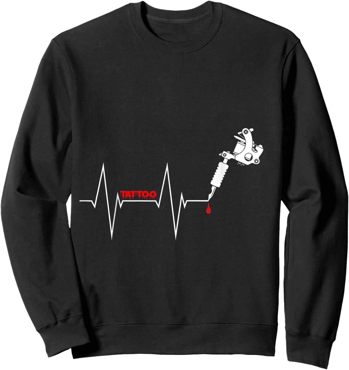 Tattoo Tattoo Gift , Black, S Sweatshirt - Sweatshirt | Black