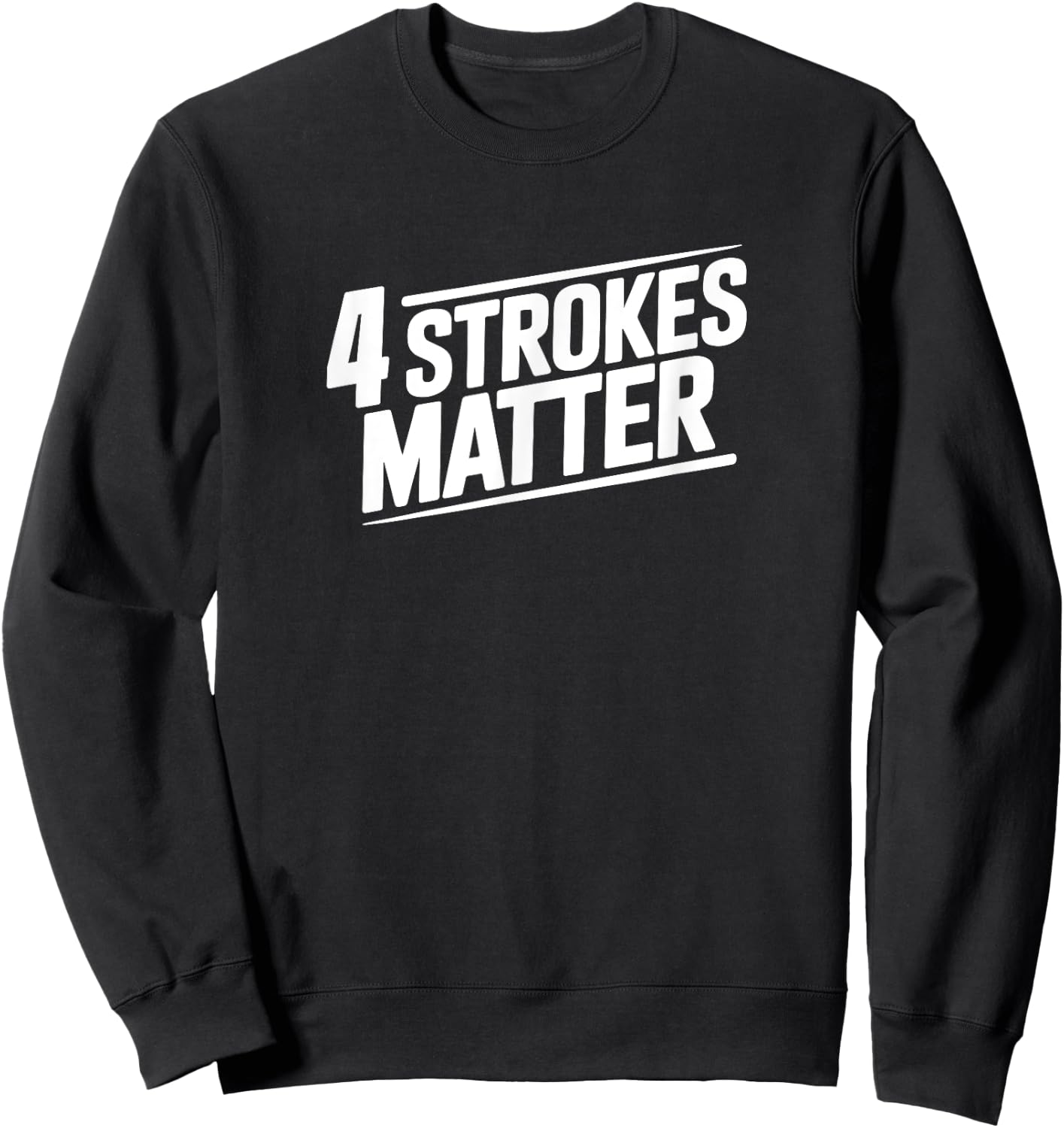 4-Takt Matter. Dirt Bike Hard Enduro Motocross Sweatshirt - Sweatshirt | Black