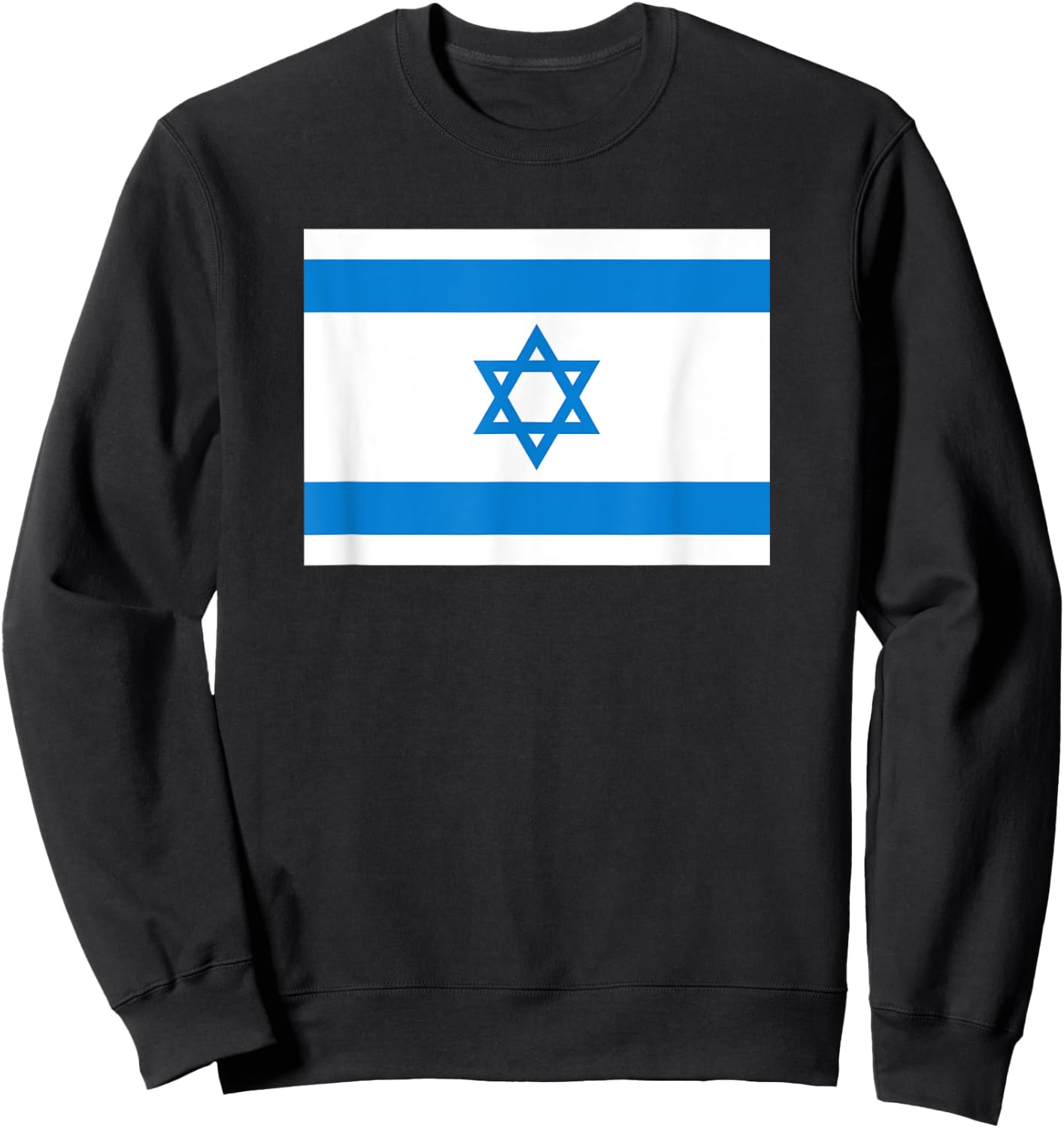 Israel flag Sweatshirt - Sweatshirt | Black