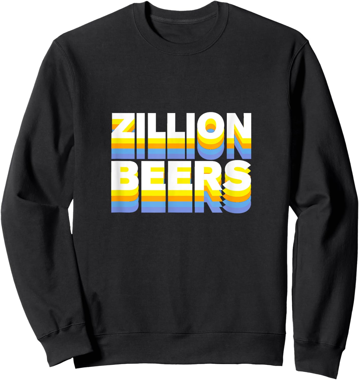 Barstool Sports Zillion Beers Sweatshirt - Sweatshirt | Black