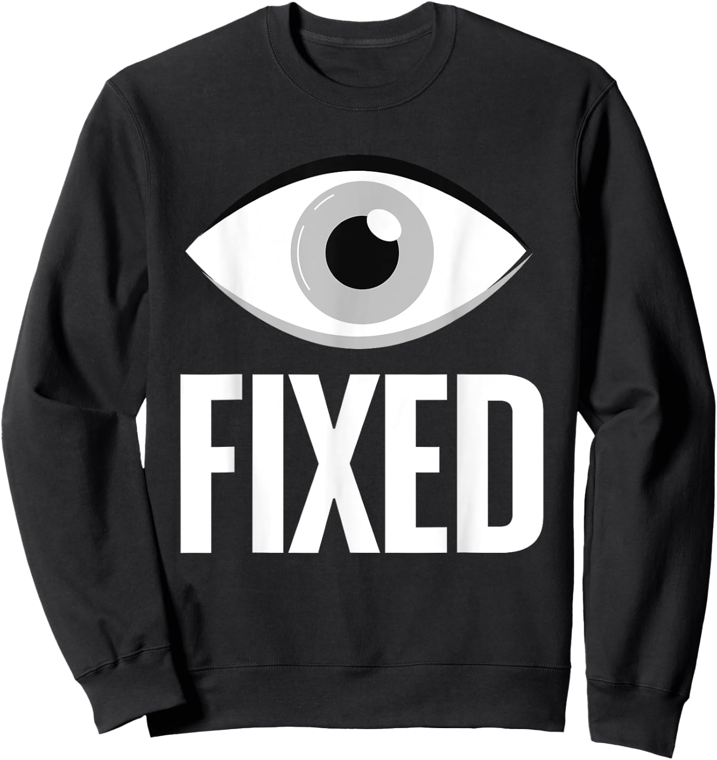 Eye Surgery Art Women Eye Doctor Lasik Eye Surgery Sweatshirt - Sweatshirt | Black