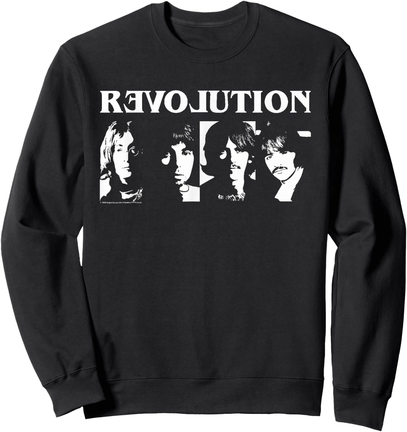 The Beatles - Revolution Sweatshirt - Sweatshirt | Black