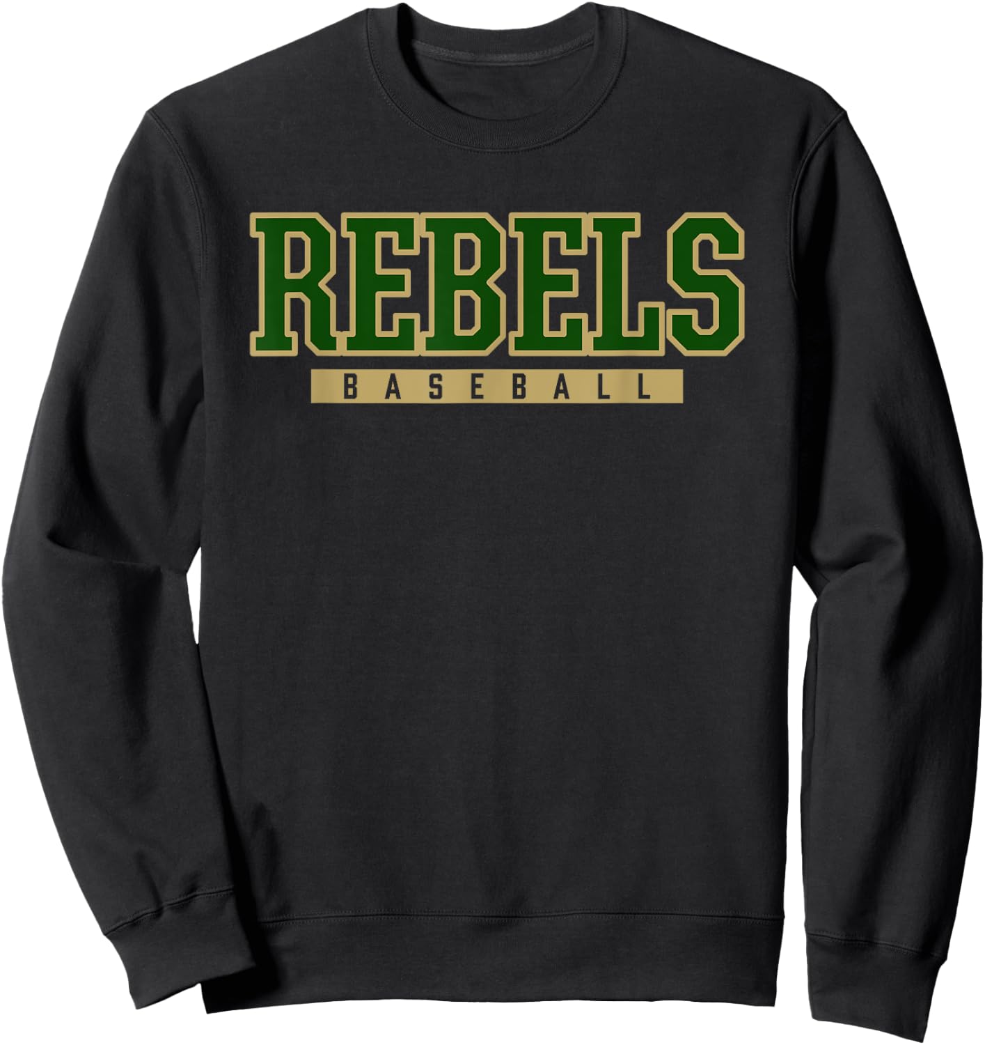 North Duplin Rebels Baseball Sweatshirt - Sweatshirt | Black