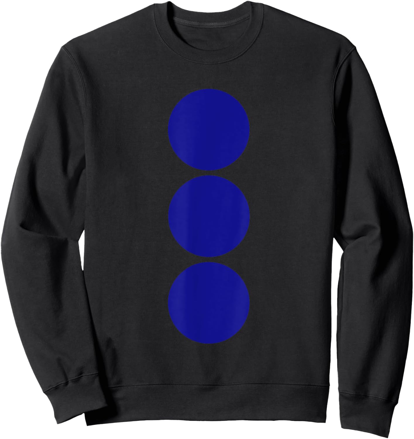 Twister Game Blue Matching Group Costume Sweatshirt - Sweatshirt | Black