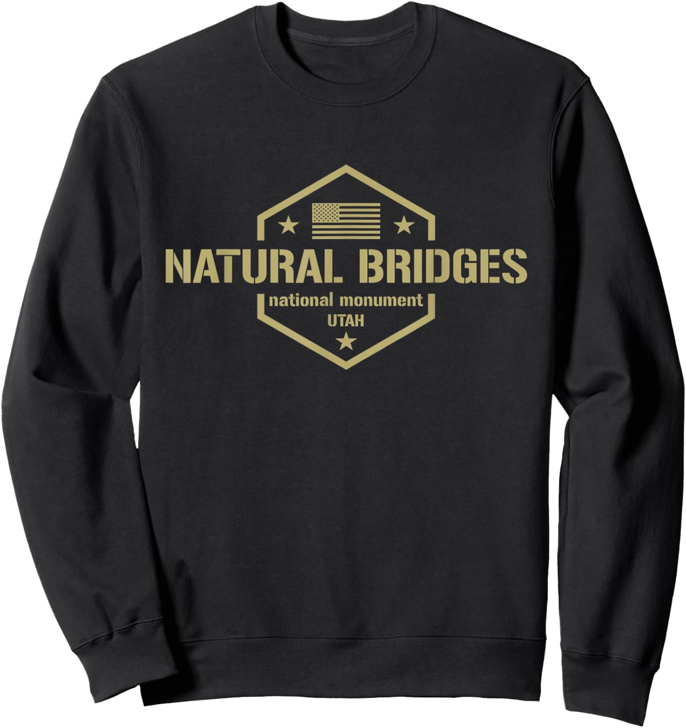 Natural Bridges National Monument Sweatshirt - Sweatshirt | Black