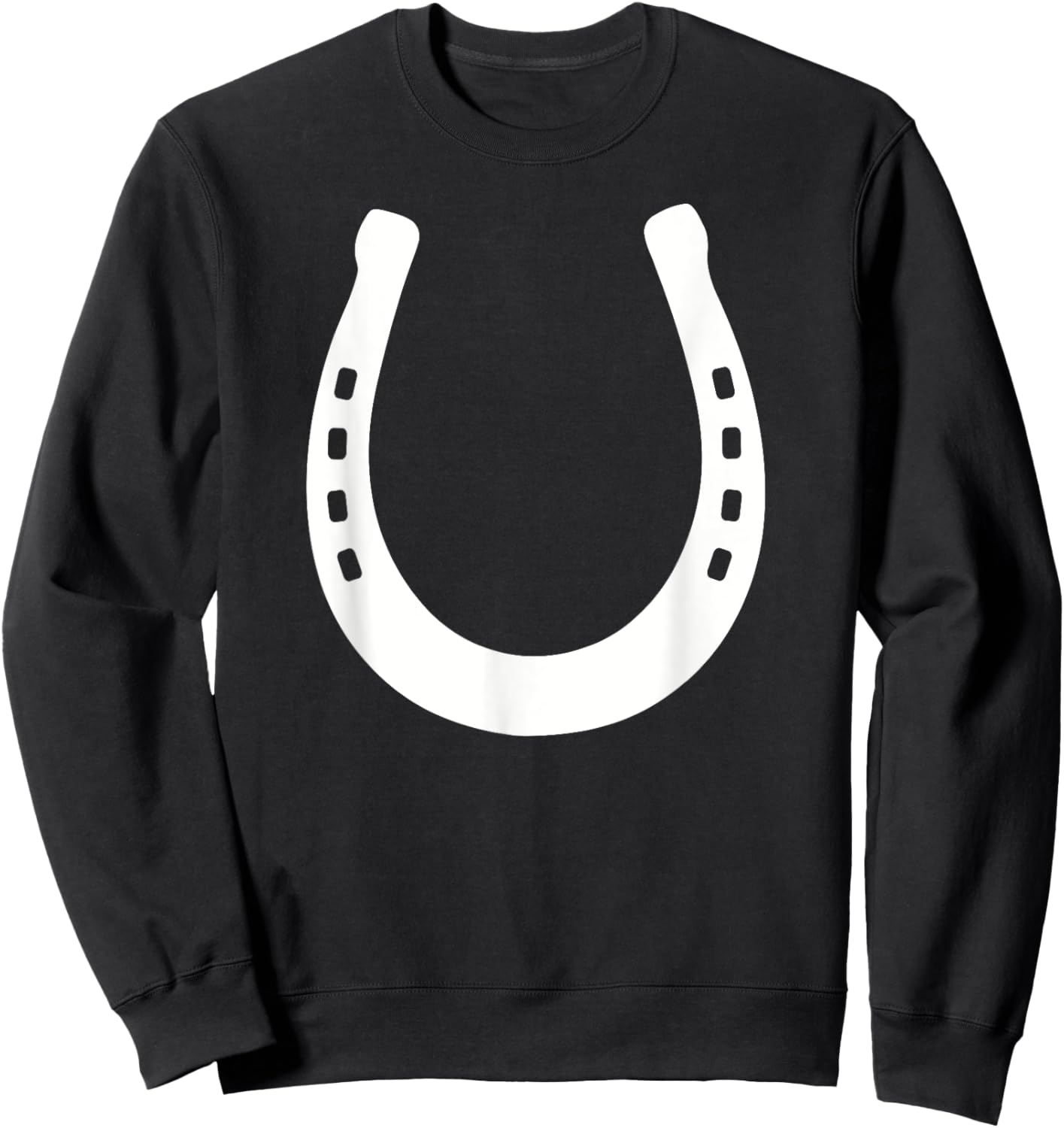 Horseshoe Sweatshirt - Sweatshirt | Black