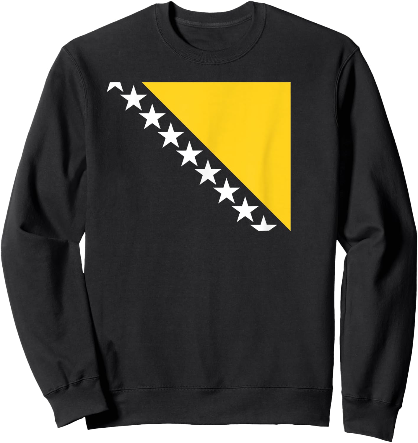 Bosnia and Herzegovina Flag of Bosnia Patriotic Men Children Sweatshirt - Sweatshirt | Black