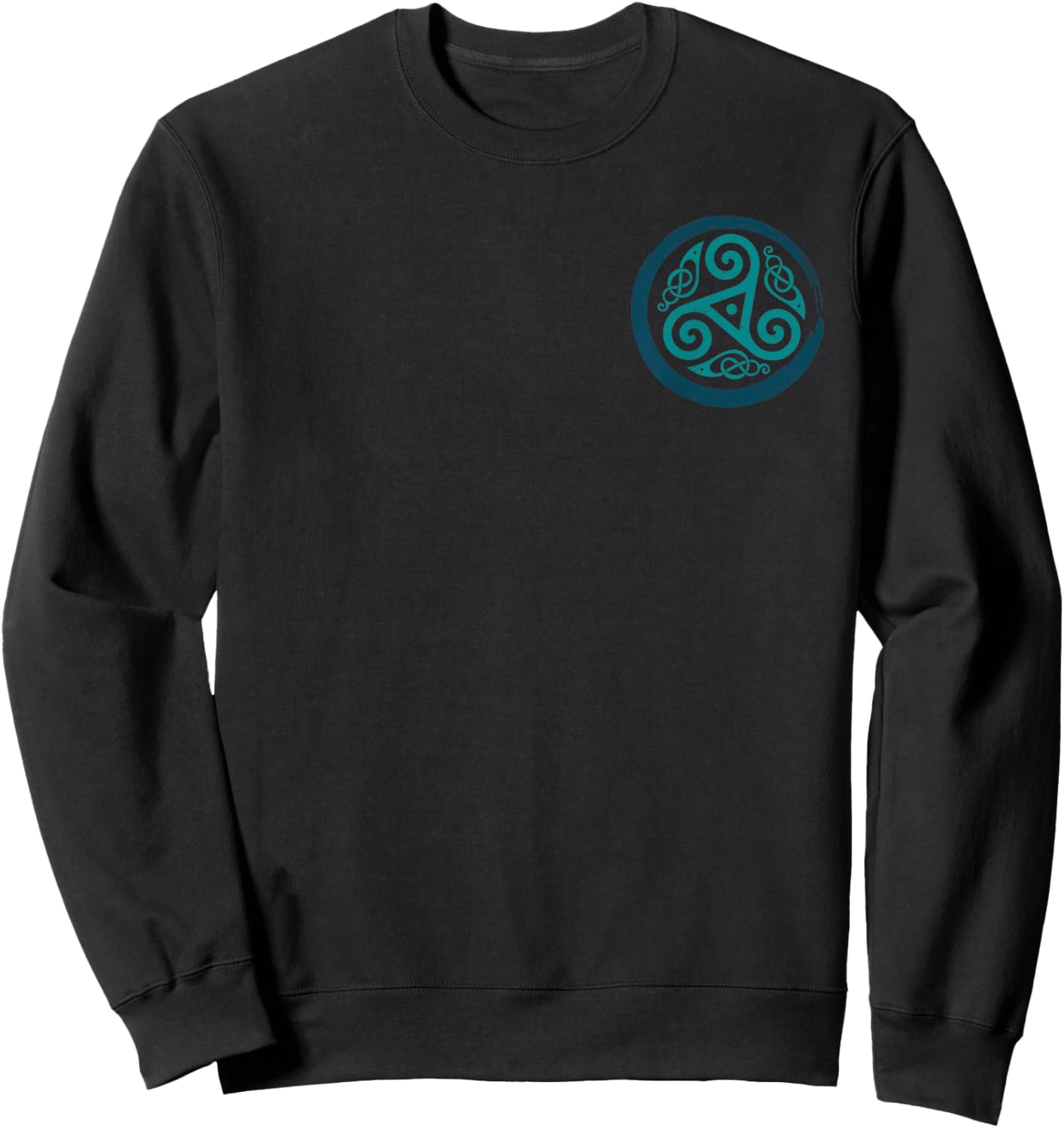 Triskele Celtic Knot , black Sweatshirt - Sweatshirt | Black